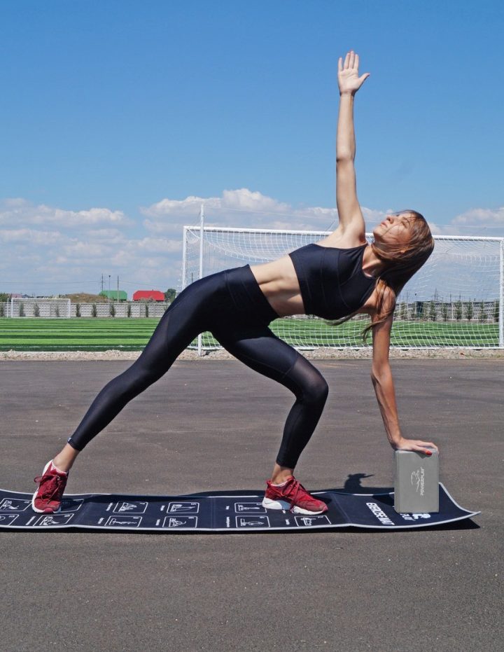 Блоки для йоги 2 шт. PowerPlay 4006 Yoga Brick EVA Сірі (пара) - Зображення 6