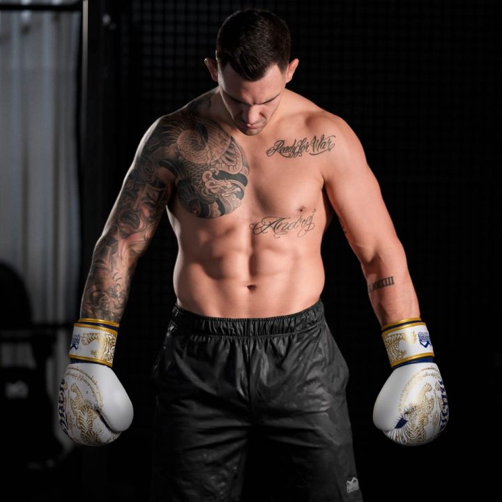 Боксерські рукавиці Phantom Muay Thai Gold Limited Edition 16 унцій (бинти в подарунок) - Зображення 10