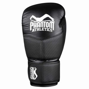 Боксерські рукавиці Phantom RIOT Pro Black 16 унцій (бинти в подарунок) - Зображення 4