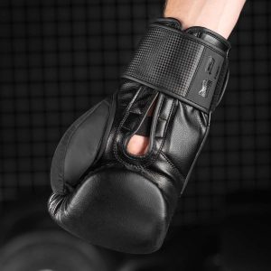 Боксерські рукавиці Phantom RIOT Pro Black 16 унцій (бинти в подарунок) - Зображення 10