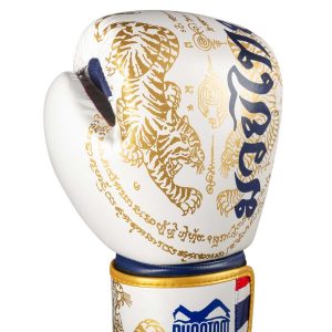 Боксерські рукавиці Phantom Muay Thai Gold Limited Edition 12 унцій (бинти в подарунок) - Зображення 3
