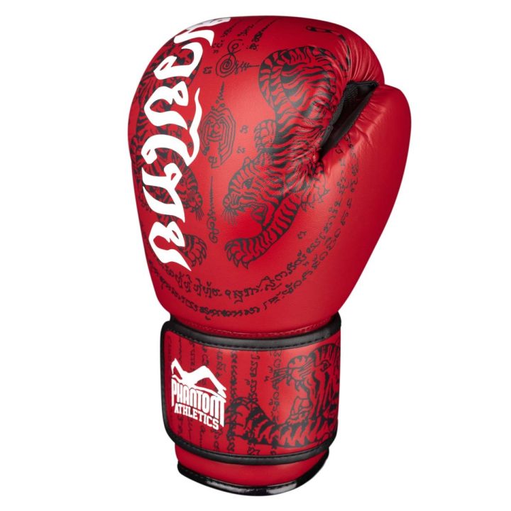 Боксерські рукавиці Phantom Muay Thai Red 12 унцій (бинти в подарунок) - Зображення 2