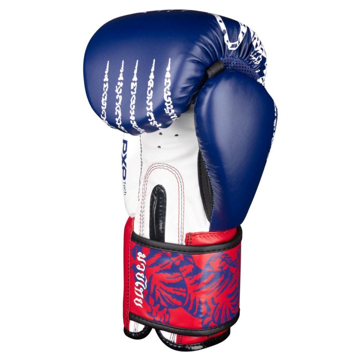 Боксерські рукавиці Phantom Muay Thai Blue 10 унцій (бинти в подарунок) - Зображення 6