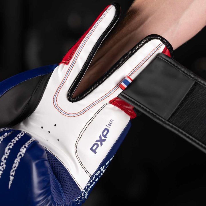 Боксерські рукавиці Phantom Muay Thai Blue 10 унцій (бинти в подарунок) - Зображення 7