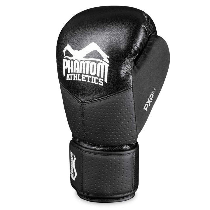 Боксерські рукавиці Phantom RIOT Pro Black 10 унцій (бинти в подарунок) - Зображення 2