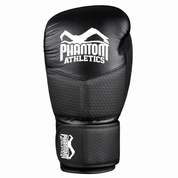 Боксерські рукавиці Phantom RIOT Pro Black 10 унцій (бинти в подарунок) - Зображення 4