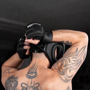 Боксерський шолом Phantom APEX Cage Black (капа в подарунок) - Зображення 5