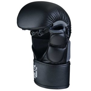 Рукавиці для ММА Phantom RIOT Black L/XL (капа в подарунок) - Зображення 3
