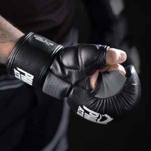 Рукавиці для ММА Phantom RIOT Black L/XL (капа в подарунок) - Зображення 5