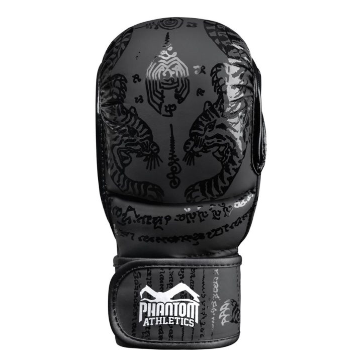 Рукавиці для ММА Phantom Muay Thai Black S/M (капа в подарунок) - Зображення 4