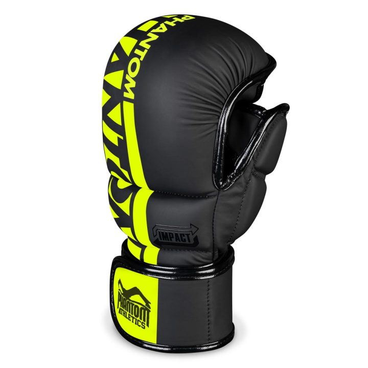 Рукавиці для ММА Phantom APEX Sparring NEON L/XL (капа в подарунок) - Зображення 2