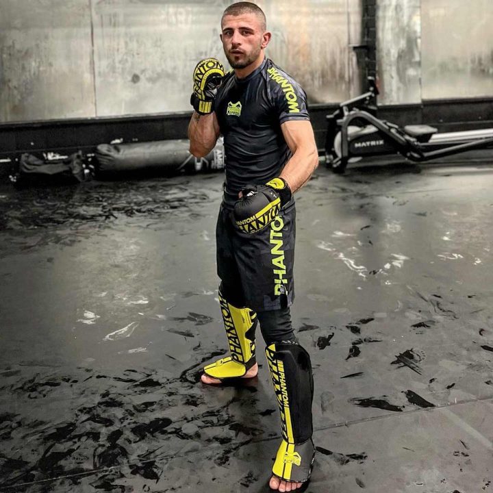 Рукавиці для ММА Phantom APEX Sparring NEON L/XL (капа в подарунок) - Зображення 9