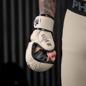 Рукавиці для ММА Phantom Fight Squard Sand L/XL (капа в подарунок) - Зображення 6