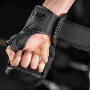 Рукавиці для ММА Phantom RIOT Pro Black L/XL (капа в подарунок) - Зображення 9