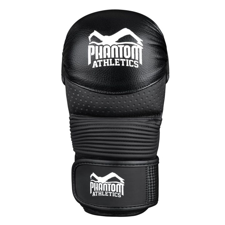 Рукавиці для ММА Phantom RIOT Pro Black L/XL (капа в подарунок) - Зображення 4