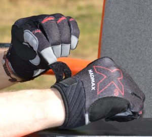 Рукавички для фітнесу MadMax MXG-103 X Gloves Black/Grey S - Зображення 8