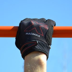 Рукавички для фітнесу MadMax MXG-103 X Gloves Black/Grey S - Зображення 9