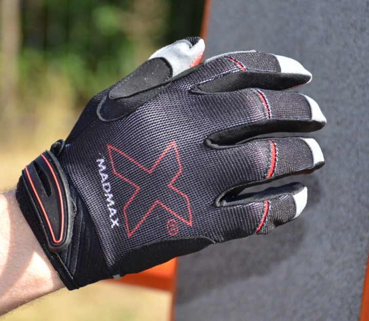 Рукавички для фітнесу MadMax MXG-103 X Gloves Black/Grey XXL - Зображення 4