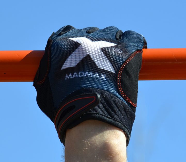 Рукавички для фітнесу MadMax MXG-102 X Gloves Black/Grey/White S - Зображення 9
