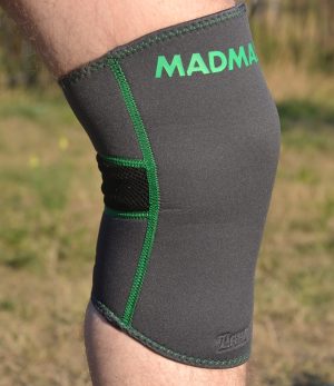 Наколінник MadMax MFA-294 Zahoprene Knee Support Dark Grey/Green S - Зображення 5