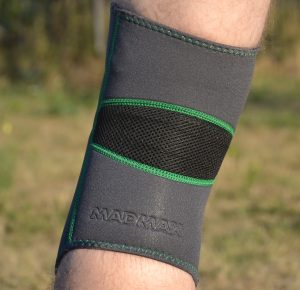 Наколінник MadMax MFA-294 Zahoprene Knee Support Dark Grey/Green S - Зображення 8