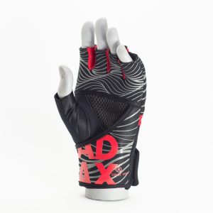 Рукавички (фітбоксу або легких ударів по боксерській груші) MadMax MFG-906 MAXGEL Fighting Gloves Black/Red - Зображення 5