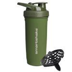 Шейкер спортивний SmartShake металевий Reforce Stainless Steel 30oz/900ml Army Green - Зображення 2