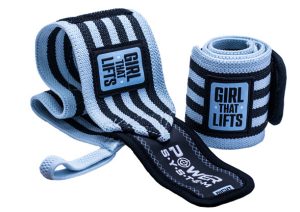 Бинти для зап'ясть (кистьові бинти) Power System PS-3510 Wrist Wraps GTL Blue - Зображення 1