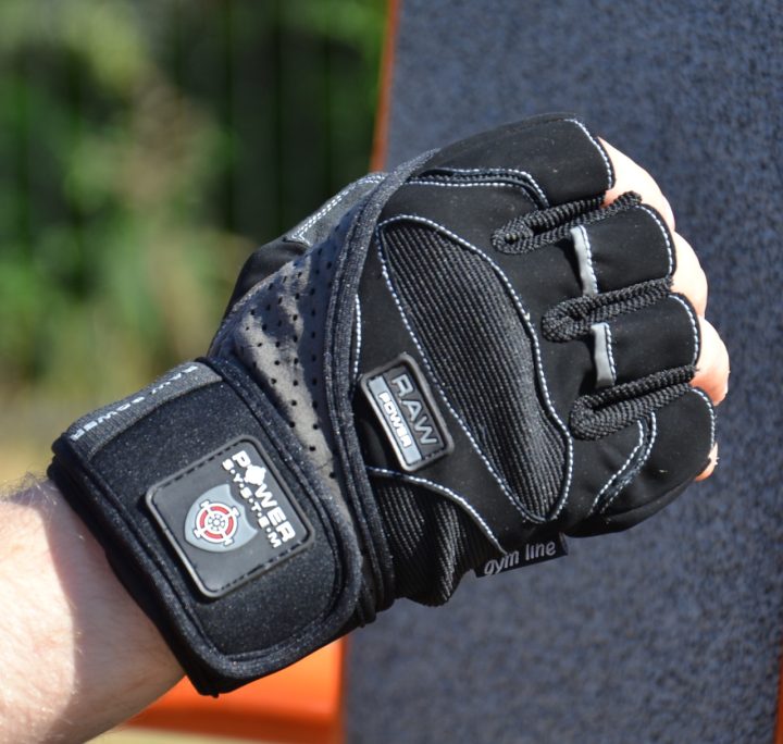 Рукавички для фітнесу Power System PS-2850 Raw Power Black/Grey M - Зображення 2