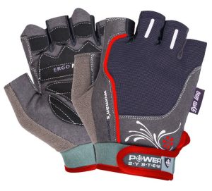 Перчатки для фитнеса и тяжелой атлетики Power System Woman’s Power PS-2570 женские Black/Red M - Зображення 1