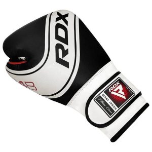 Боксерські рукавиці RDX 4B Robo Kids White/Black 6 унцій (капа в комплекті) - Зображення 5