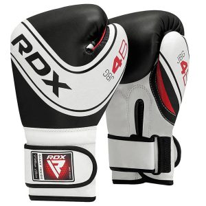 Боксерські рукавиці RDX 4B Robo Kids White/Black 6 унцій (капа в комплекті) - Зображення 3