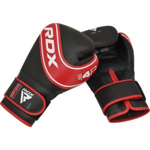 Боксерські рукавиці RDX 4B Robo Kids Red/Black 6 унцій (капа в комплекті) - Зображення 4