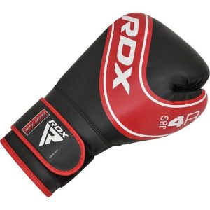 Боксерські рукавиці RDX 4B Robo Kids Red/Black 6 унцій (капа в комплекті) - Зображення 3