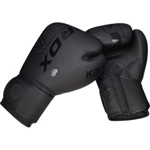 Боксерські рукавиці RDX F6 Kara Matte Black 10 унцій (капа в комплекті) - Зображення 5