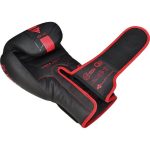 Боксерські рукавиці RDX F6 Kara Matte Red 10 унцій (капа в комплекті) - Зображення 6
