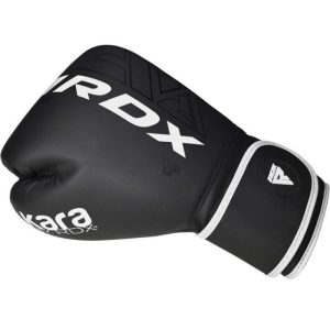 Боксерські рукавиці RDX F6 Kara Matte White 6 унцій (капа в комплекті) - Зображення 3