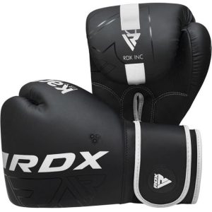 Боксерські рукавиці RDX F6 Kara Matte White 6 унцій (капа в комплекті) - Зображення 6