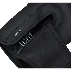 Боксерські рукавиці RDX F15 Noir Matte Black 14 унцій - Зображення 7
