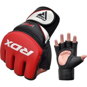 Рукавиці для ММА RDX F12 Model GGRF Red S (капа у комплекті) - Зображення 3