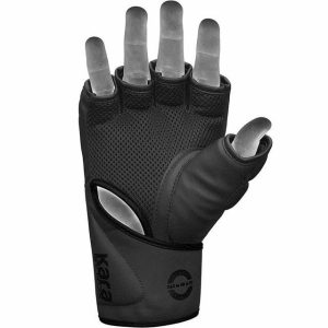 Рукавиці для ММА RDX F6 KARA Matte Black M (капа у комплекті) - Зображення 6