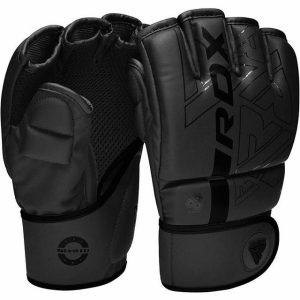 Рукавиці для ММА RDX F6 KARA Matte Black M (капа у комплекті) - Зображення 3