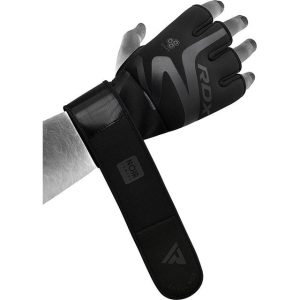 Рукавиці неопренові RDX T15 Noir Inner Matte Black S - Зображення 4