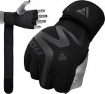 Рукавиці неопренові RDX T15 Noir Inner Matte Black S - Зображення 3