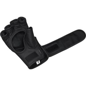 Рукавиці для ММА RDX F15 Noir Matte Black M (капа у комплекті) - Зображення 9