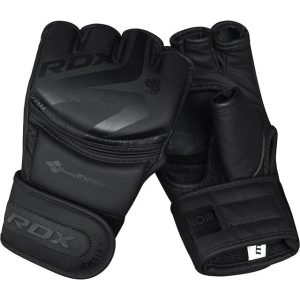 Рукавиці для ММА RDX F15 Noir Matte Black M (капа у комплекті) - Зображення 6