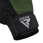 Рукавички для фітнесу RDX W1 Half Army Green Plus L - Зображення 3