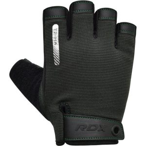 Рукавички для фітнесу RDX T2 Half Army Green S - Зображення 3