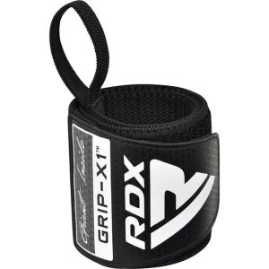 Бинти для зап'ясть (кистьові бинти) RDX WR11 GYM Wrist Wrap Black/Grey - Зображення 5
