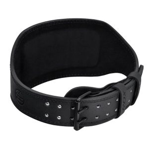 Пояс для важкої атлетики RDX 6 шкіряний Full Black S - Зображення 3